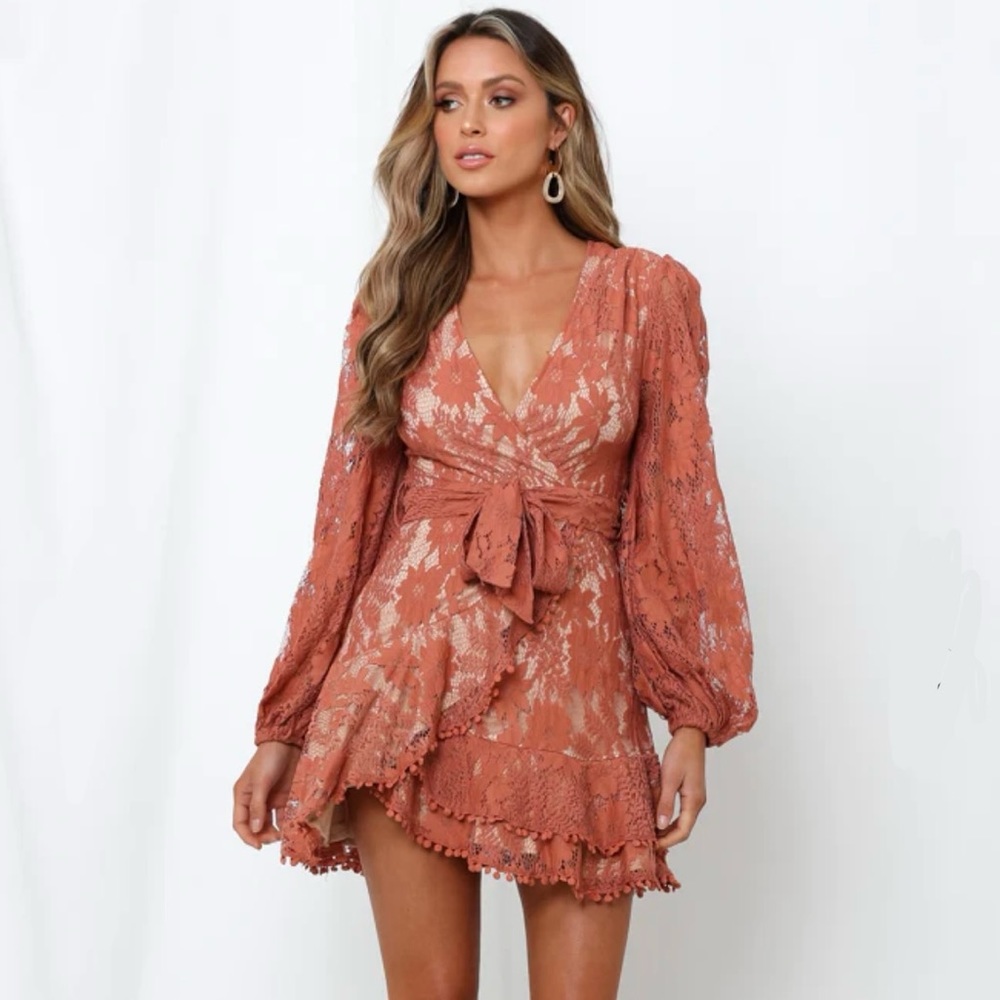 Hello Molly | Elevated Angels Dress | XS | Rose